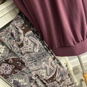 🍁🍂Womens Fall outfit Top with Skirt🍂🍂